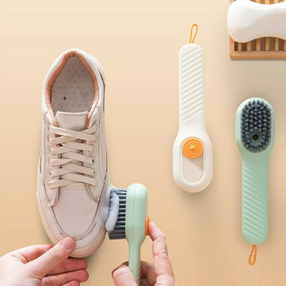 Automatic Liquid Discharge Shoe Brush