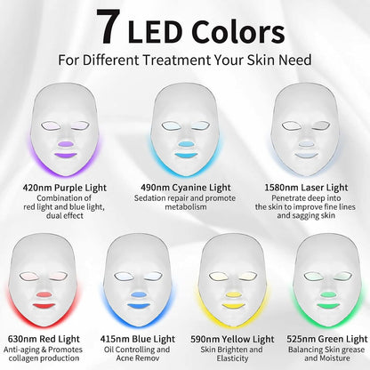 LED Photon  Facial Mask